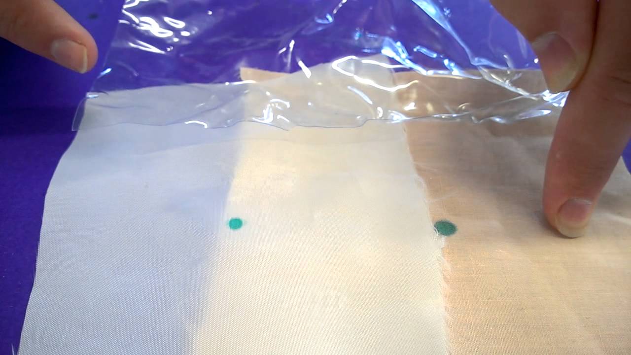 How to test the absorbency of fabric