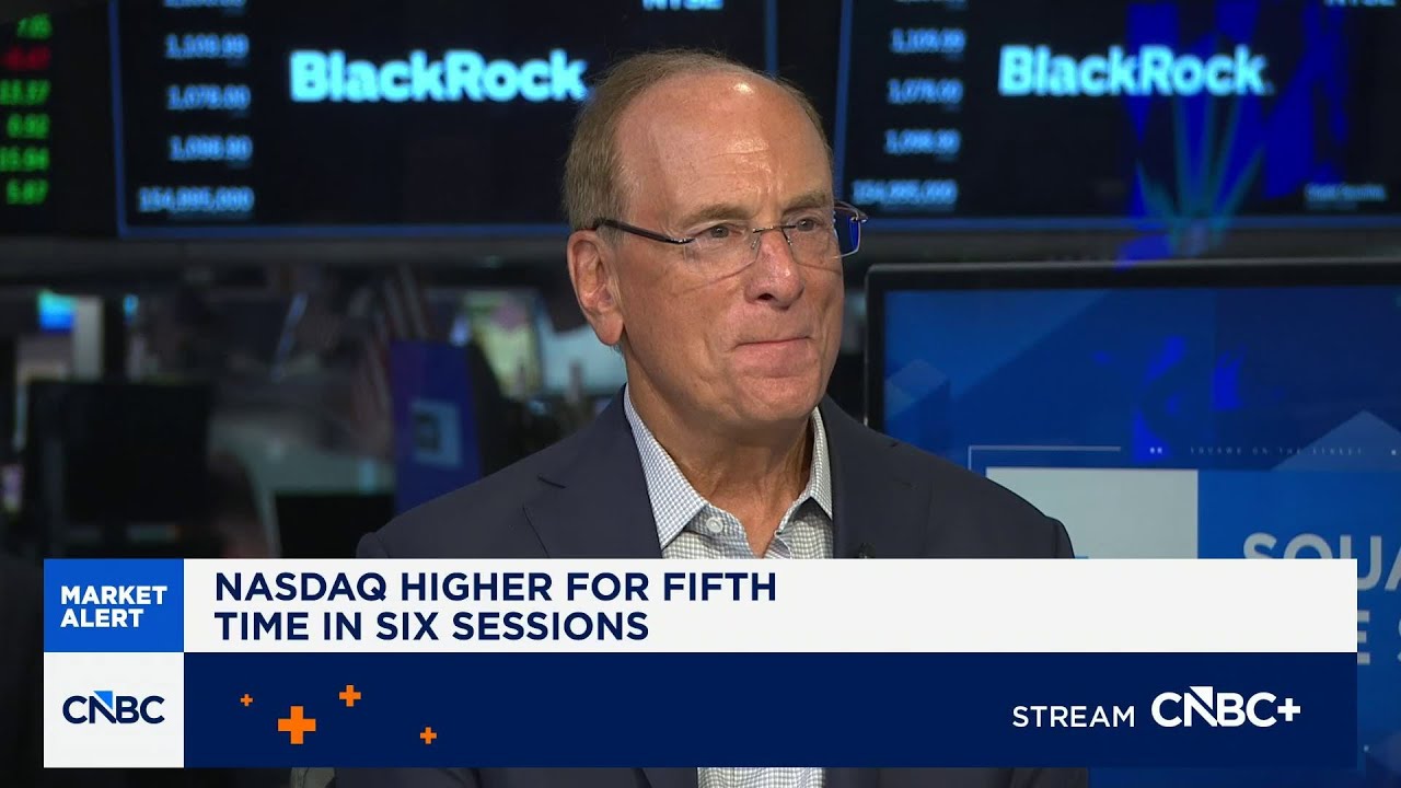 Генеральный директор BlackRock Ларри Финк: Я настроен очень оптимистично по отношению к рынкам на...