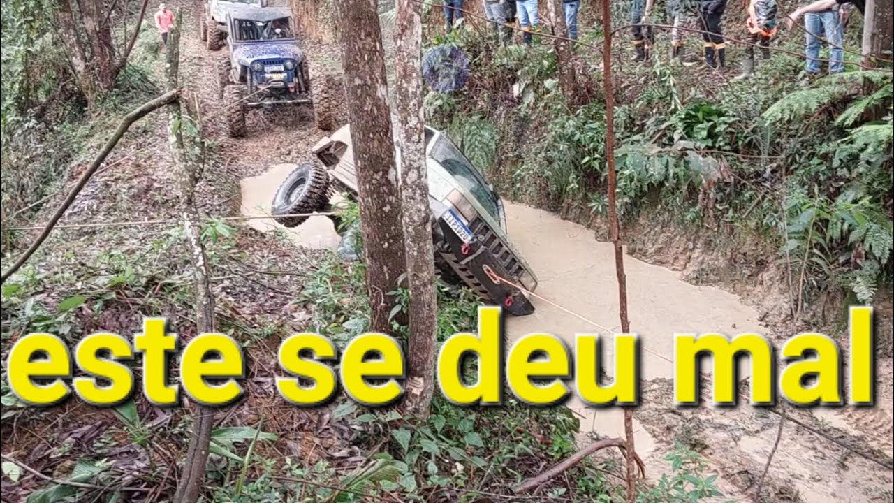 trilha de gaiola VS jepp 4x2 VS 4x4 em  lontras sc#@offroadadventure99