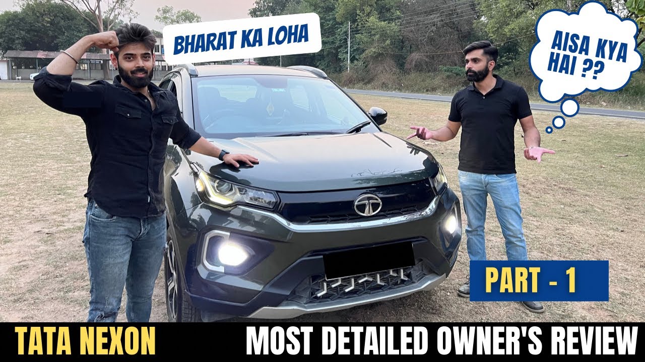 Отзыв владельца Tata Nexon | Самый подробный обзор езды. Владелец Petrol XZ Plus S называет его ж...