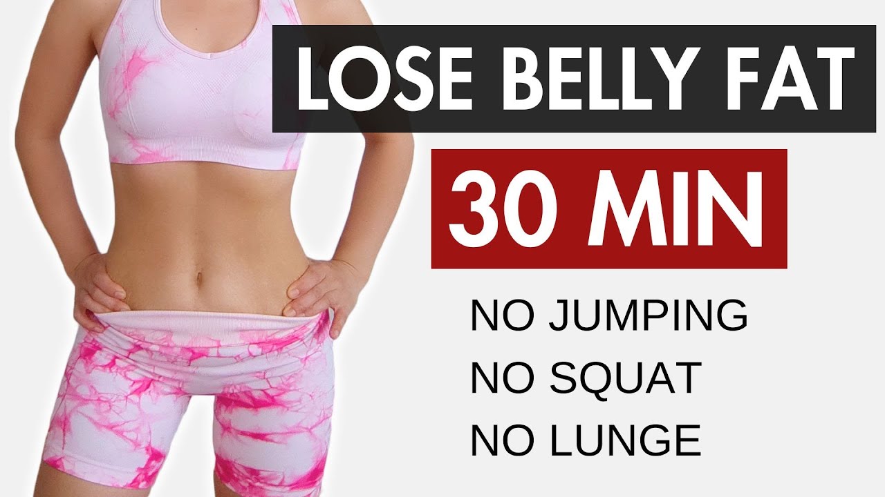 LOSE BELLY FAT IN ONE WEEK 🔥30 Min belly fat loss, standing cardio no jumping/ squats/ lunges