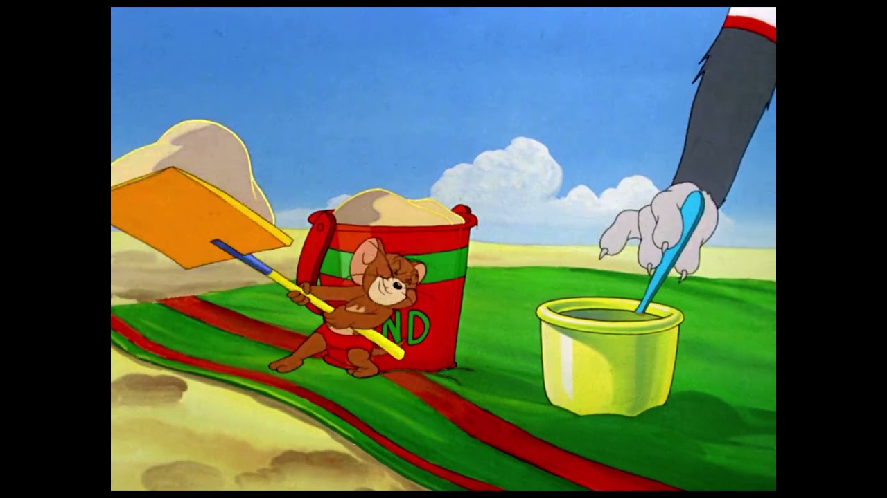 Tom Cat - (eats a Shell Sandwich and drinks Sand)