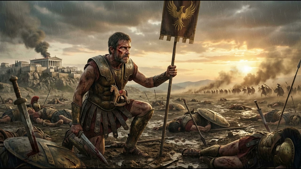 ⚔️ Ancient Greek War Song: Standard Bearer's Last Stand — Κληρονομία Φωτός | Epic Battle Music