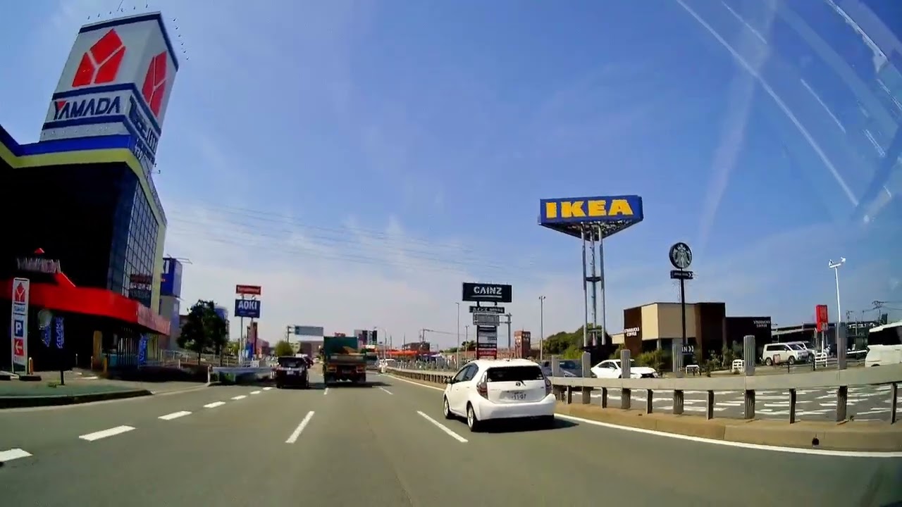 [ Driving in Japan ] National Route 3 Fukuoka Prefecture