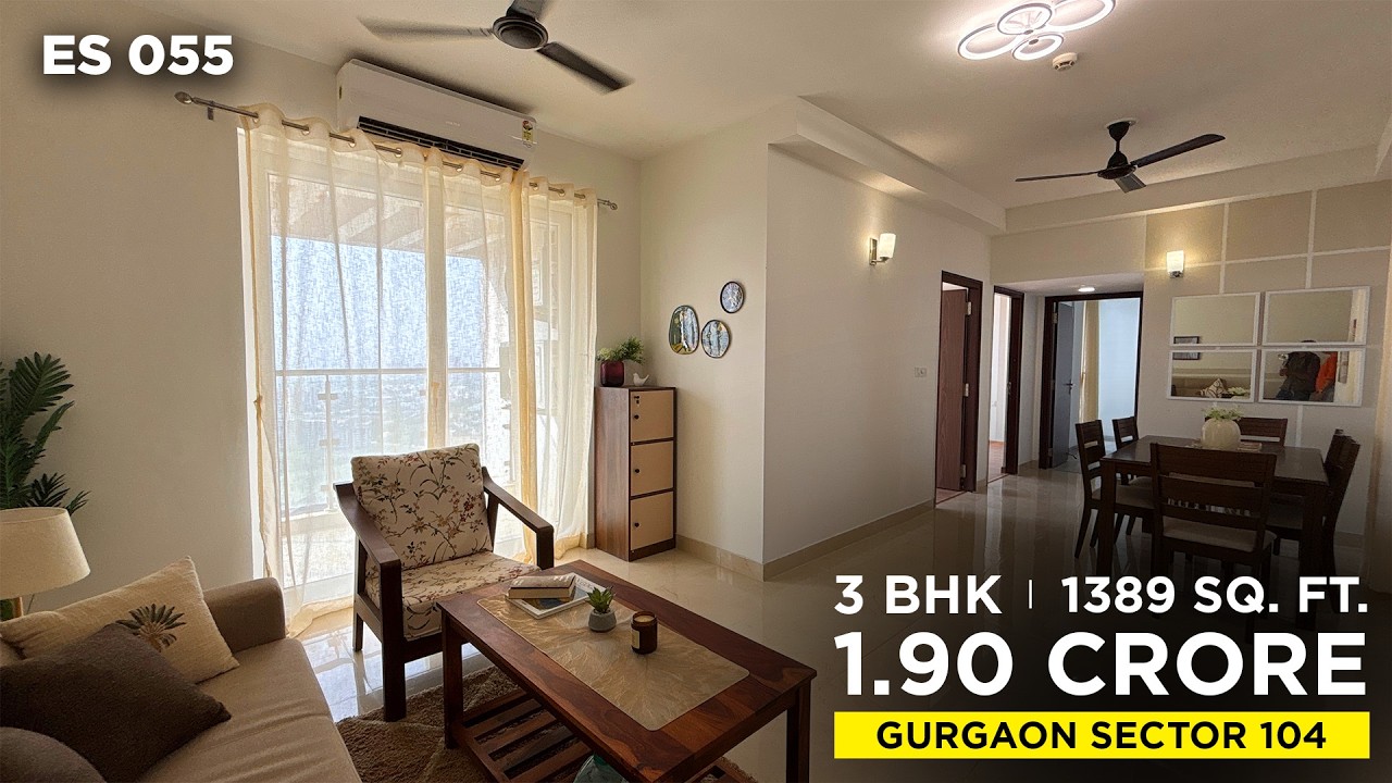 😱 3 BHK Flat for Sale in Sector 104 Dwarka Expressway 🔥 Best Deal in Gurgaon | One Nation