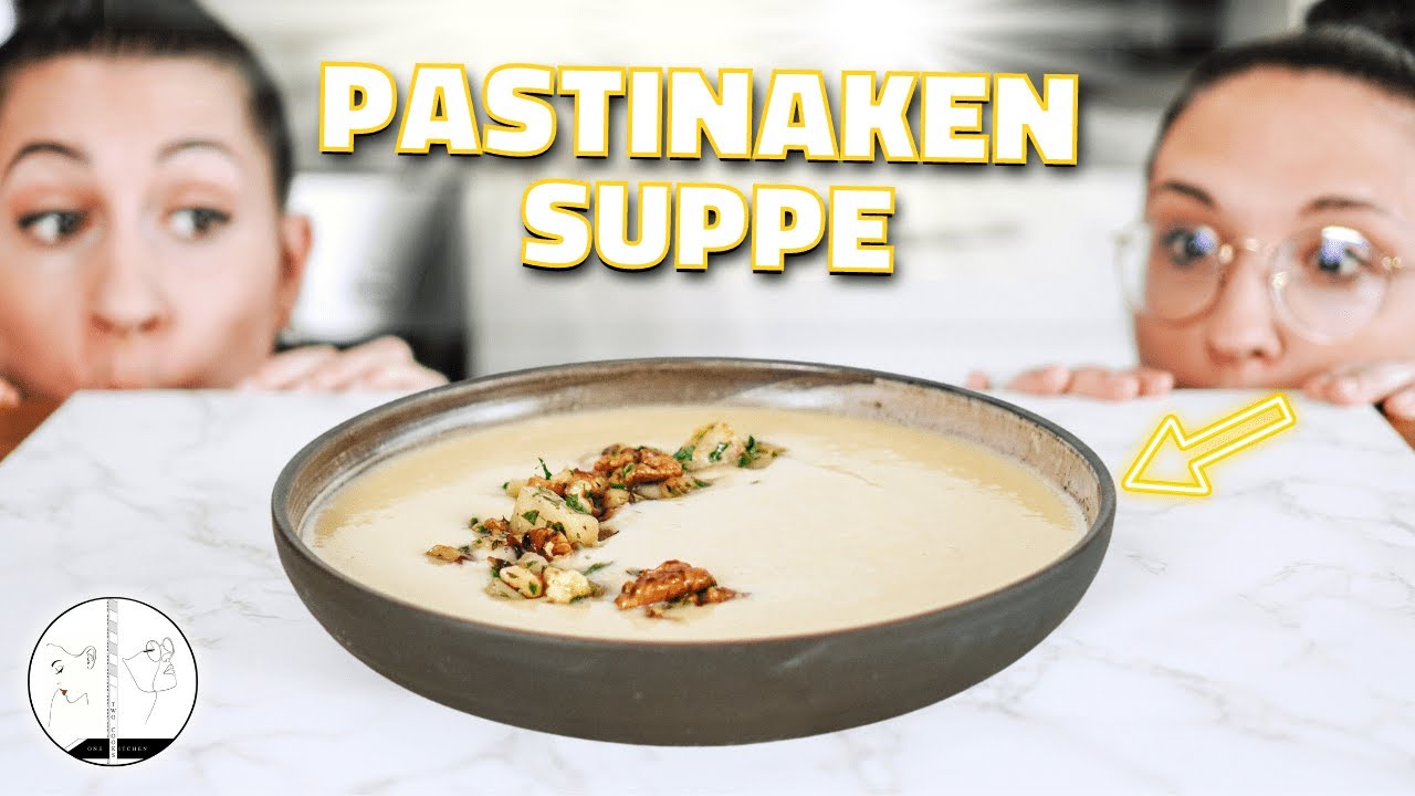 Pastinakensuppe mit Birnen und Walnüssen | die beste Suppe für kalte Wintertage