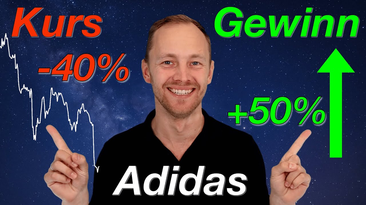 ADIDAS CRASH 🚨 50% mehr Gewinn & die Aktie stürzt ab?! Die IRRE Logik der Börse