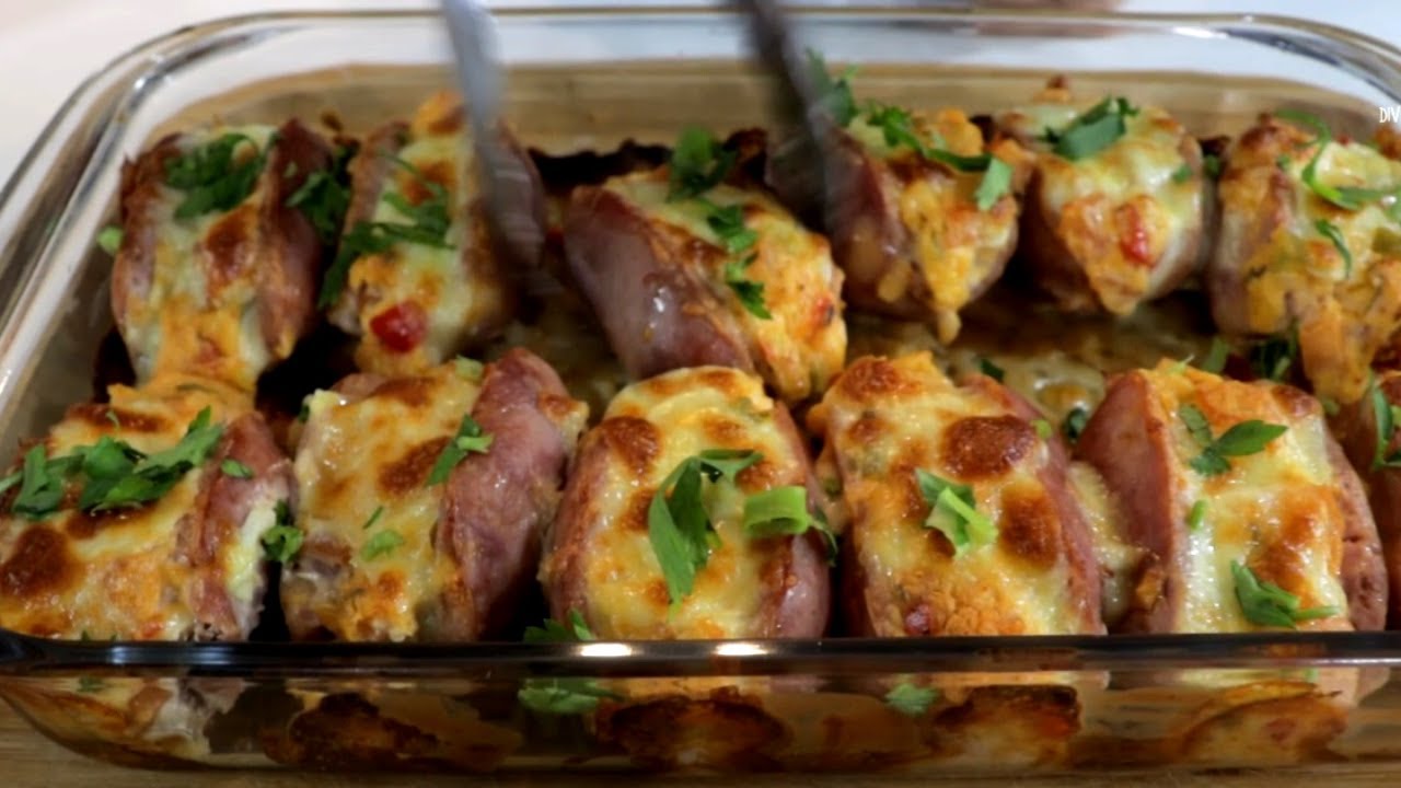 RECEITA DE RESTAURANTE: LINGUIÇA RECHEADA! RECEITA FÁCIL,RÁPIDA E SABOROSA!