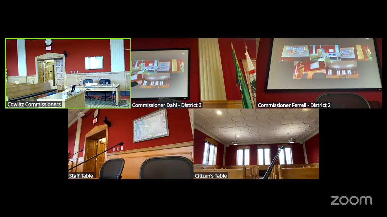 Cowlitz County Commissioner Open Public Meetings