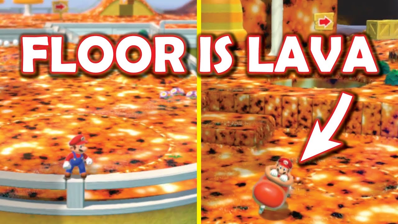 ПОЛ — ЭТО ЛАВА! Super Mario 3D World! Полное прохождение! [МОД ВЫЗОВА Super Mario 3D World от Mayro]