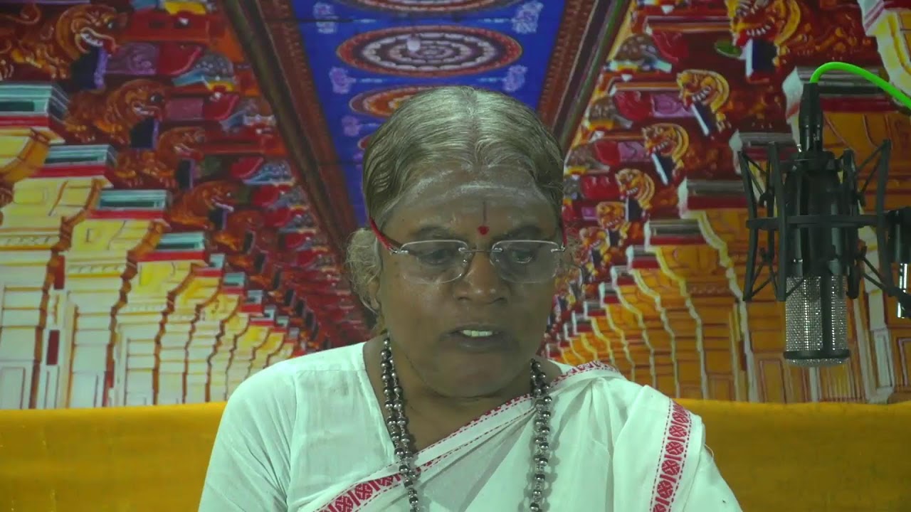 Annai's Satsang explaining Seer Patha Vaguppu of Sri Arunagirinathar