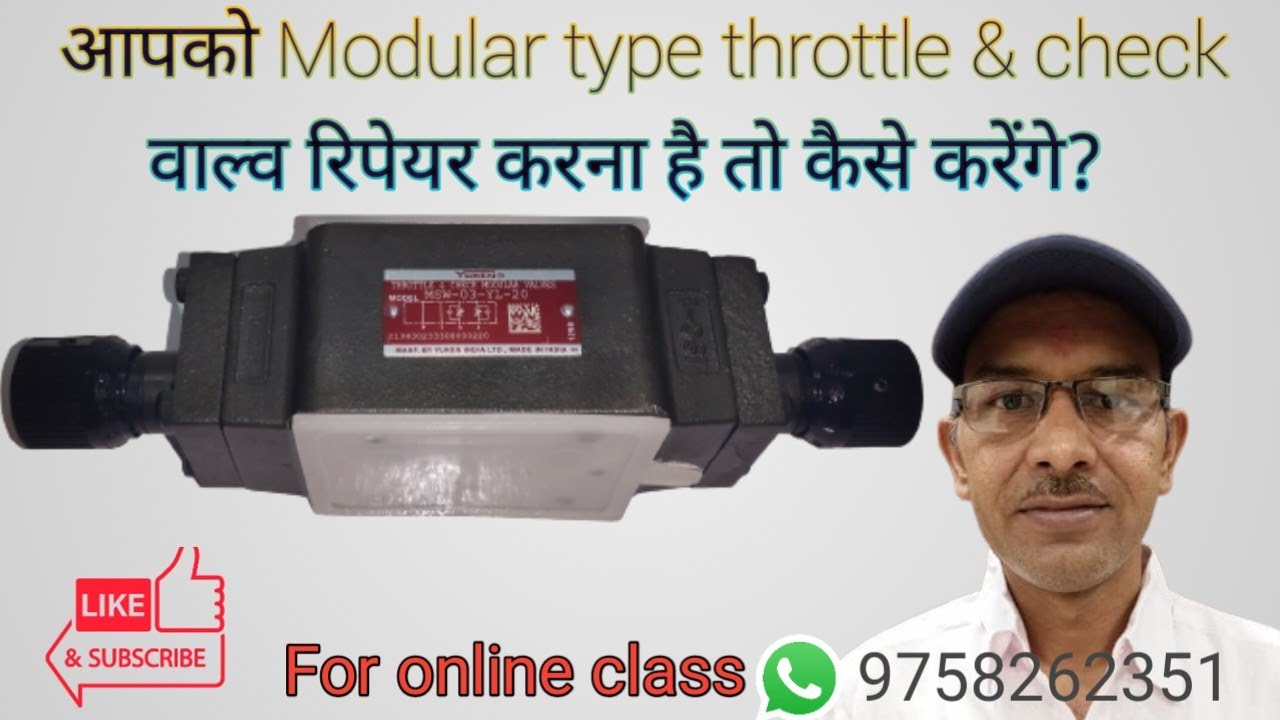 Episode 101 How to repair throttle and check modular valve by #hiralal #throttle #valve #modular