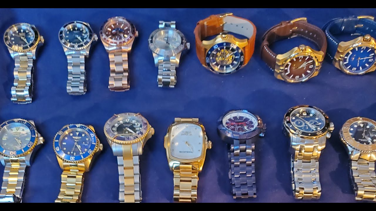 Состояние коллекции Invicta 2021