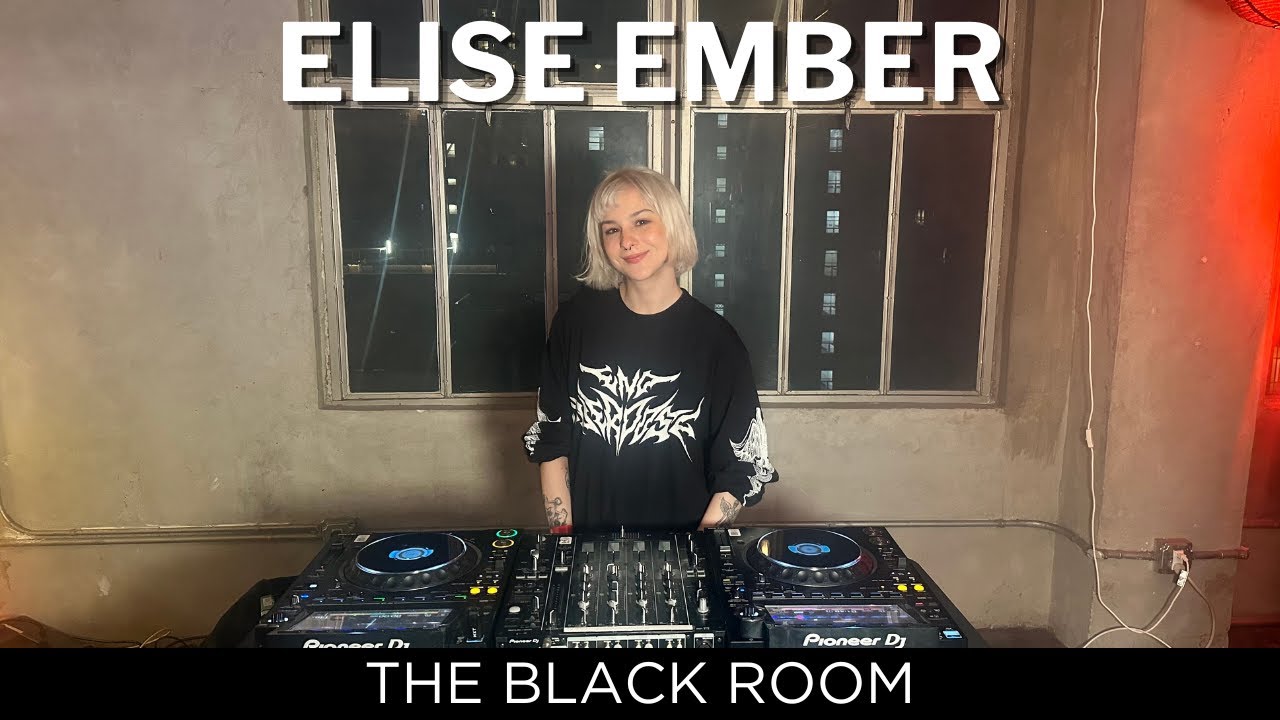 ELISE EMBER - DJ Set at The Black Room Radio [Techno Mix] Los Angeles Pop Up 05/03/24