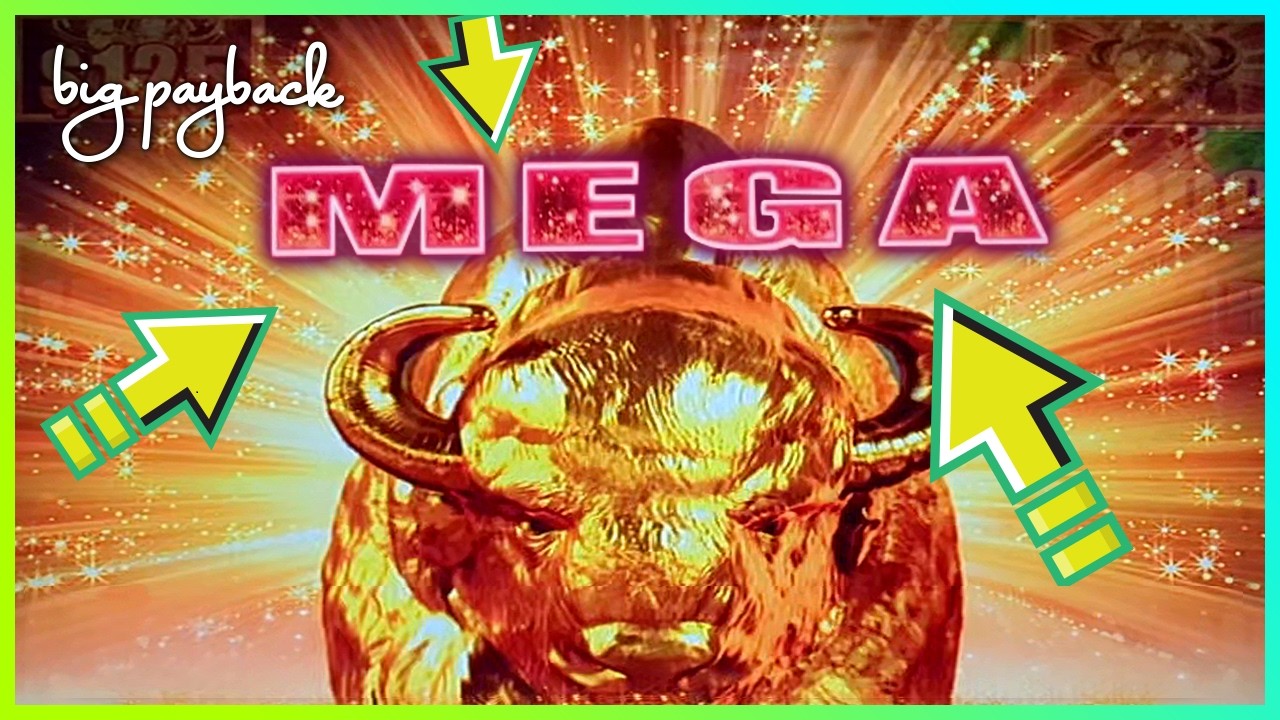 ULTRA RARE MEGA FEATURE on Buffalo Mega Stampede Slots!