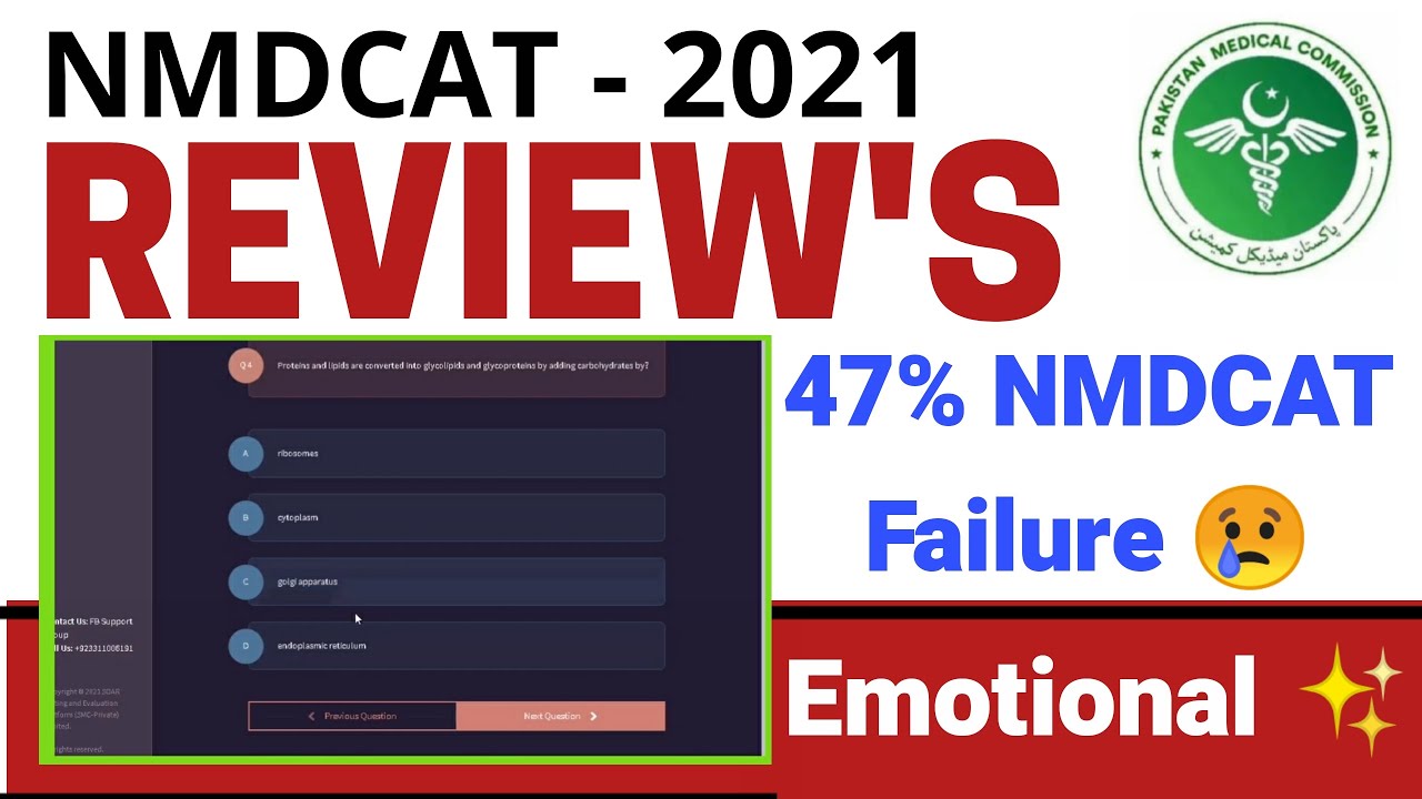 NMDCAT Candidates Reviews 2021/PMC NMDCAT On-line Test 2021 Experience/NMDCAT 2021/PMC Latest News