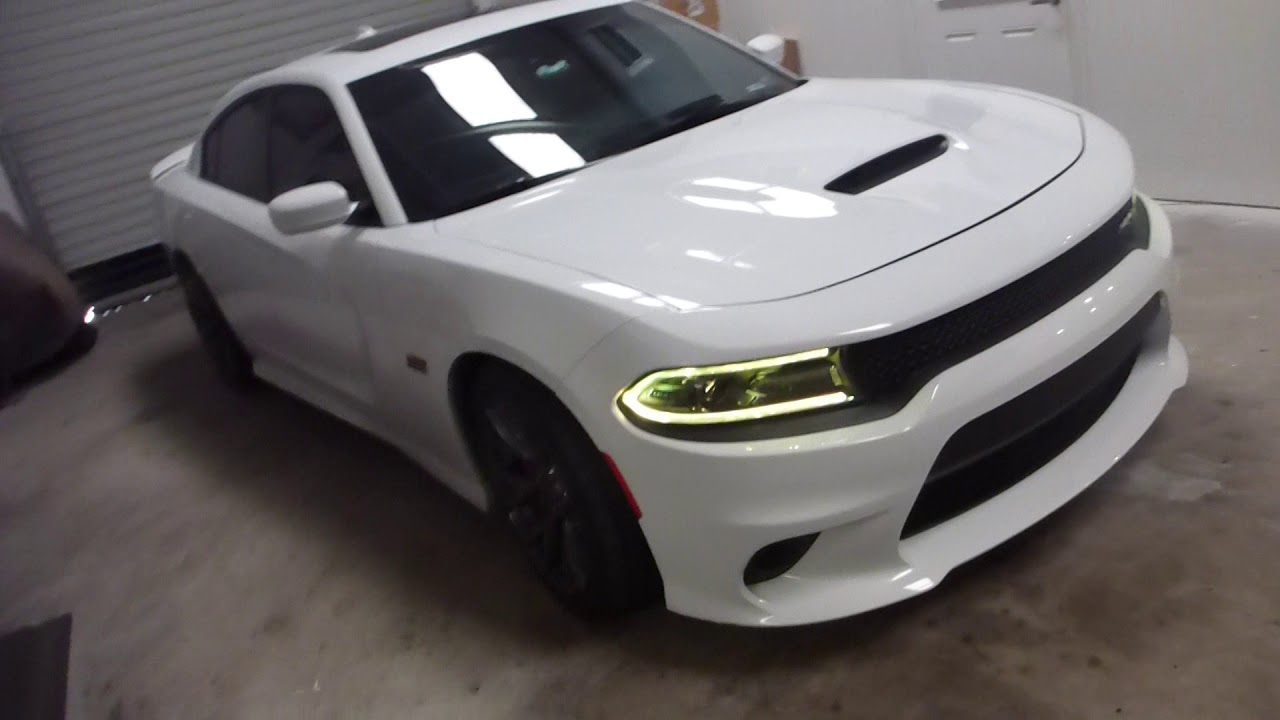 2016 Dodge Charger SRT Headlight RGBW DRL Board Upgrade