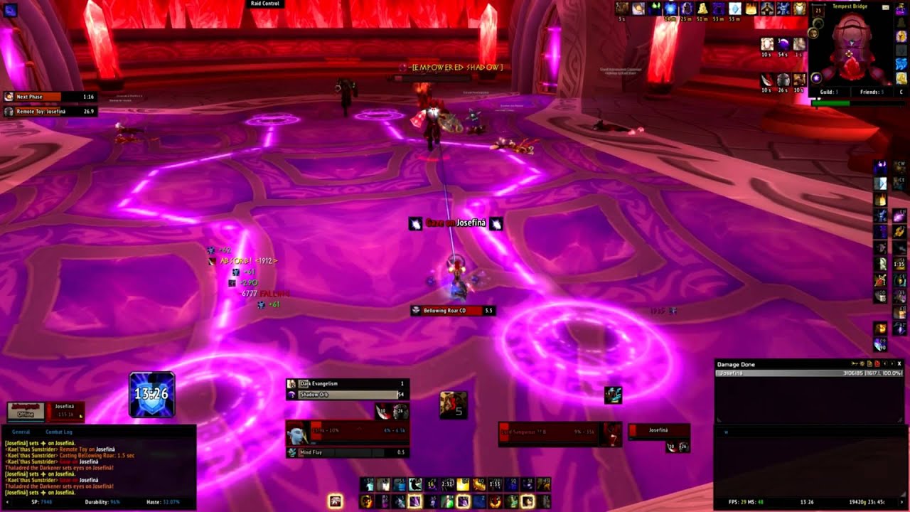 Shadow Priest Solo Kael'thas Sunstrider in Tempest Keep without bug/exploit tactic