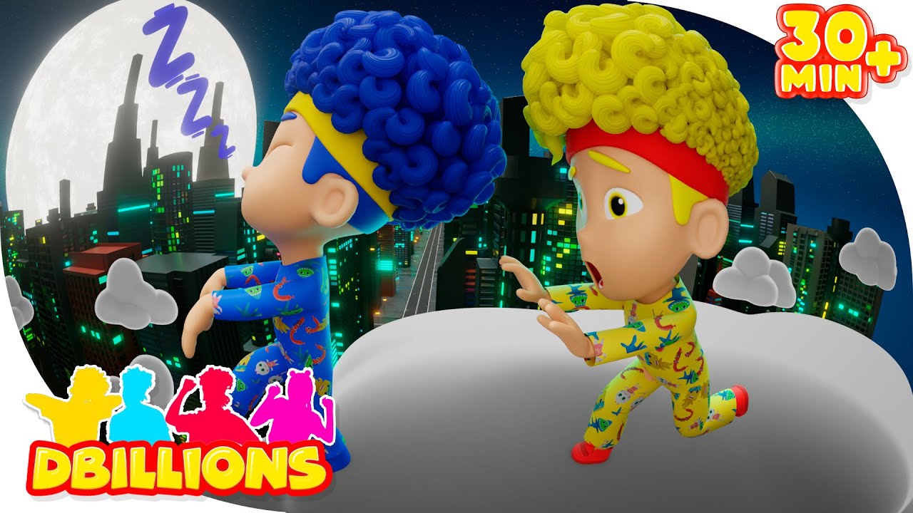 Cha-Cha the Sleepwalker! | Mega Compilation | D Billions Kids Songs