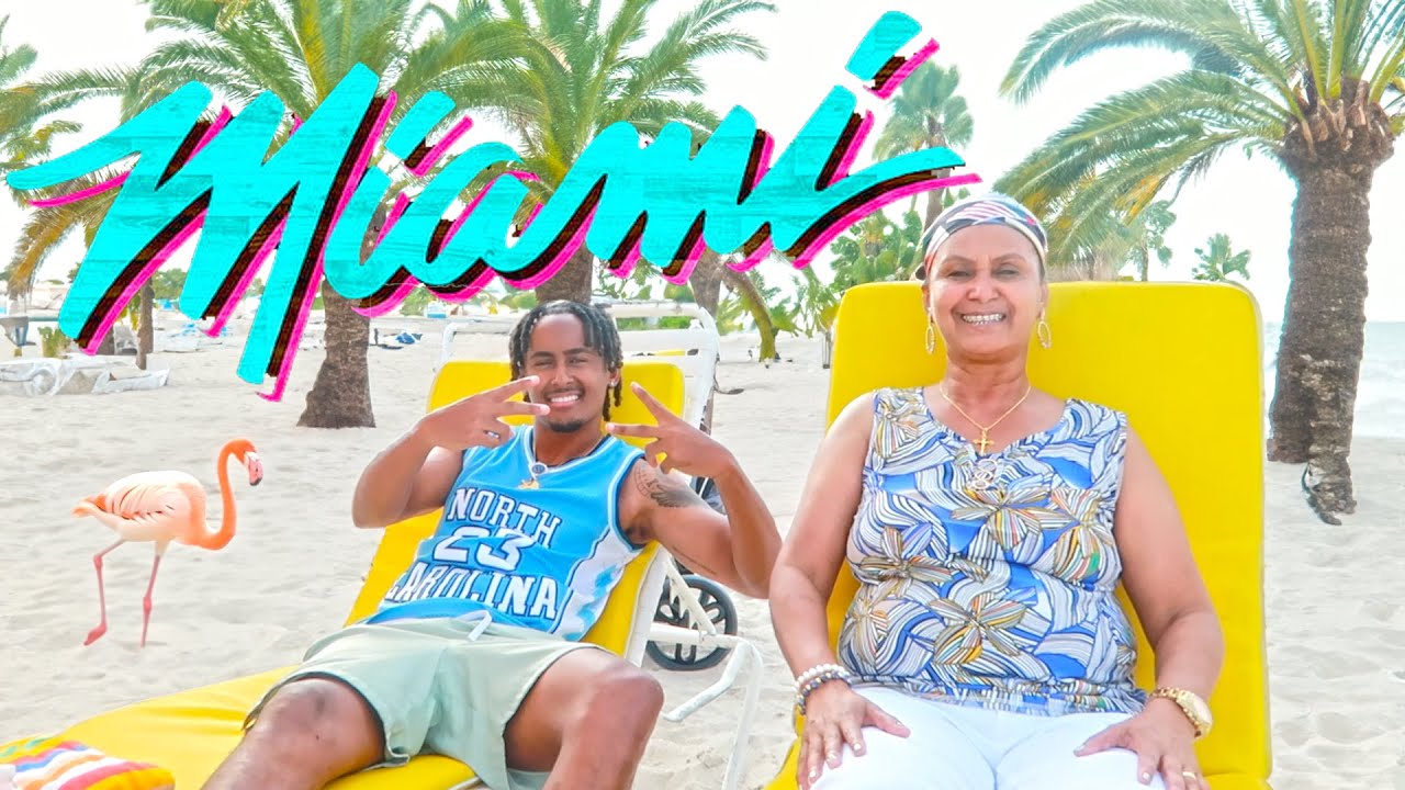 24 ሰዓት ምስ ወደይ ኣብ ማያሚ / 24 hrs in Miami with my son 🌴☀️