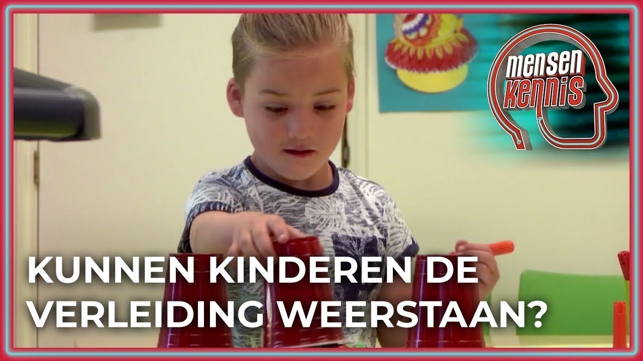 "Als je niet kijkt, krijg je een snoepje" | Mensenkennis