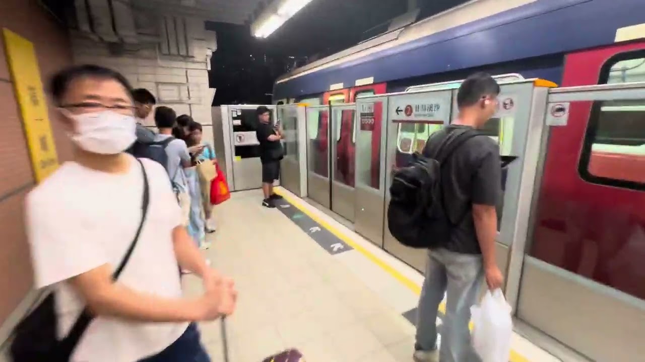[TML散場加班車-第一城清客篇]港鐵屯馬綫SP1900(D391/392)於第一城站二台清客片段+駛入第一城側綫