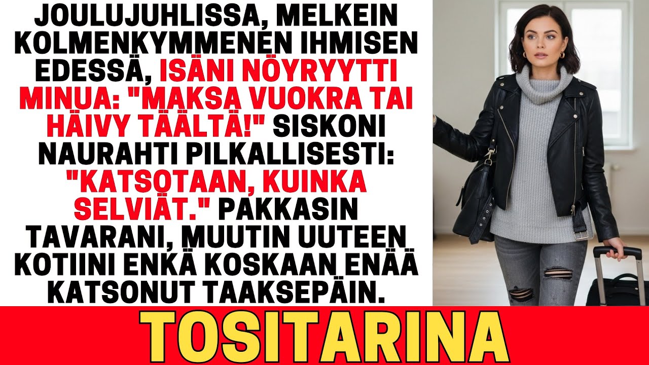 JOULUILLALLISELLA ISÄNI HUUSI: 