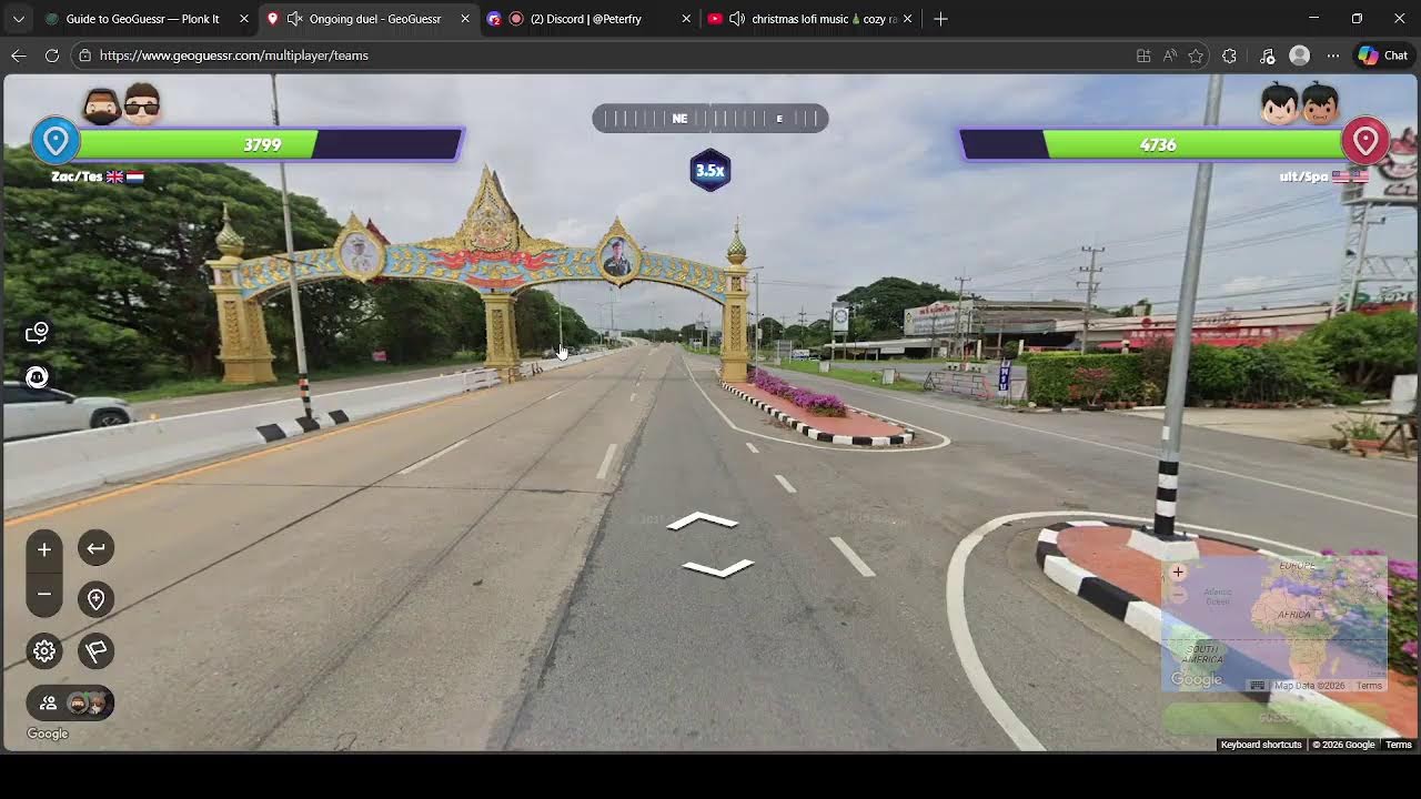 GEOGUESSR TEAM DUELS RANKED