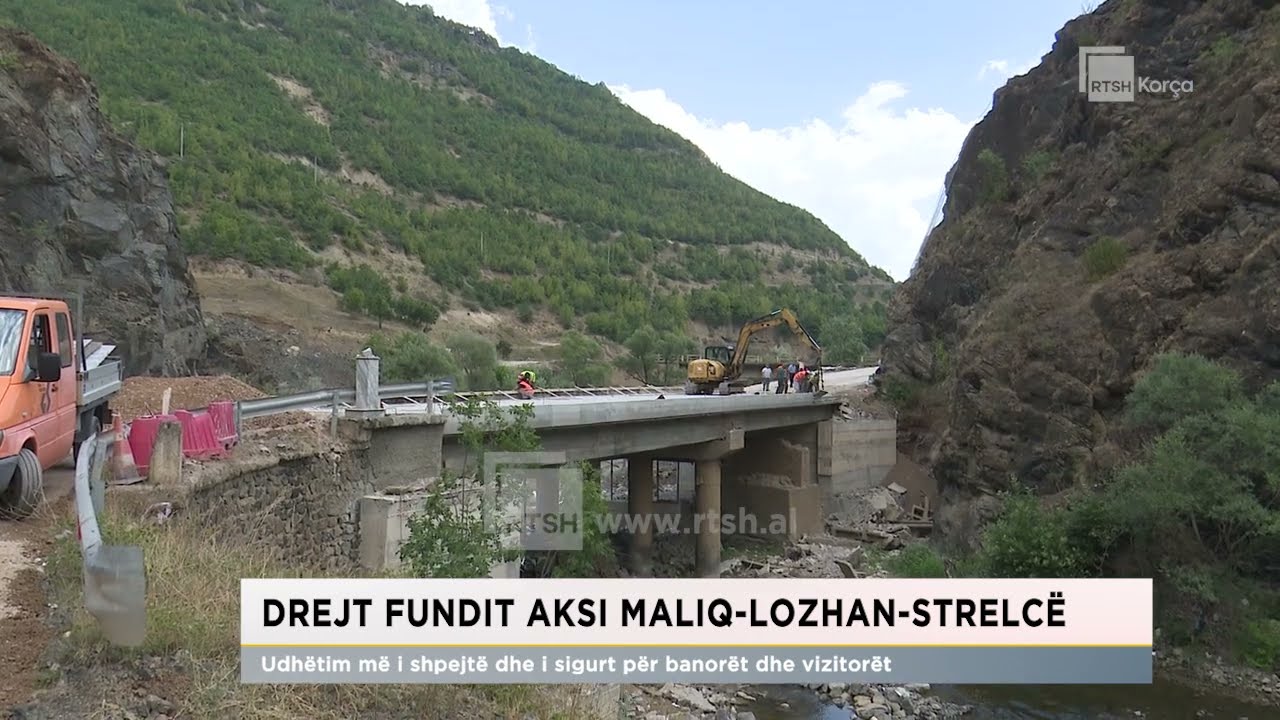 Drejt fundit aksi Maliq-Lozhan-Strelcë/ Udhëtim më i shpejtë dhe i sigurt për banorët dhe vizitorët