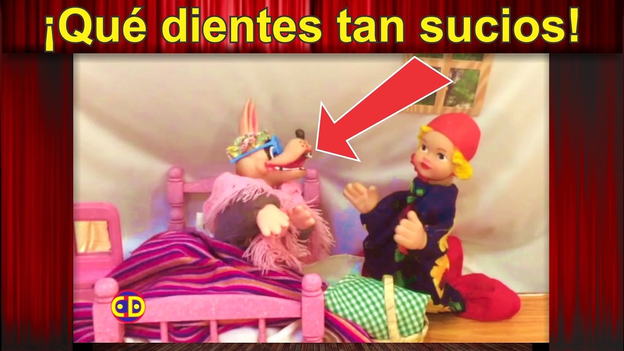 (08) El lobo que no se lavaba los dientes. niños que no se lavan los dientes