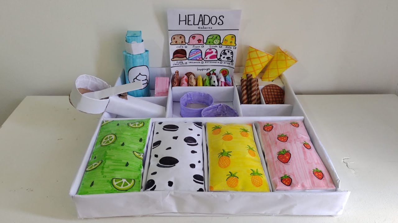 ✨¡NUEVA HELADERÍA DE CARTÓN!✨   ¿Cuál es tu sabor favorito?