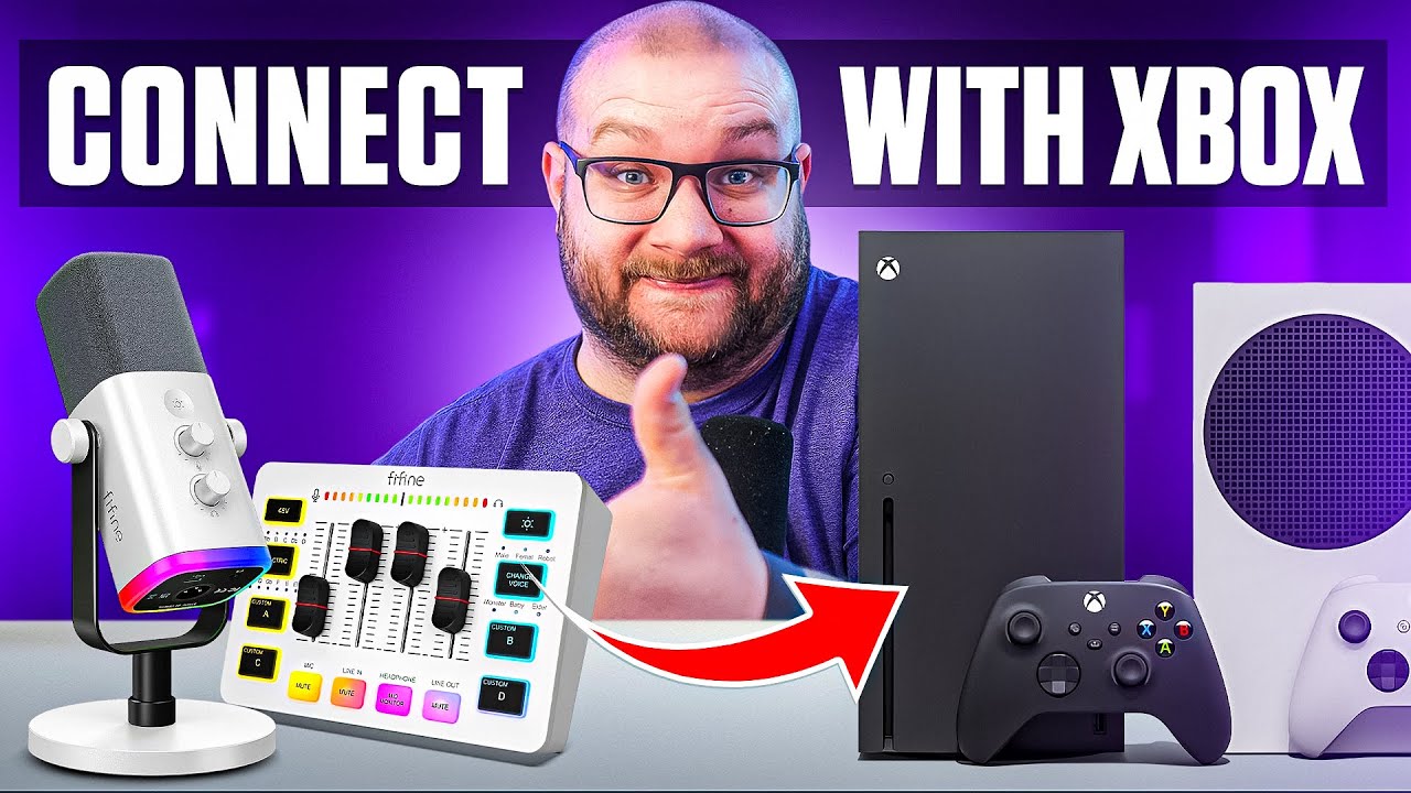 Подключите микрофон и микшер USB или XLR к XBOX в 2024 году