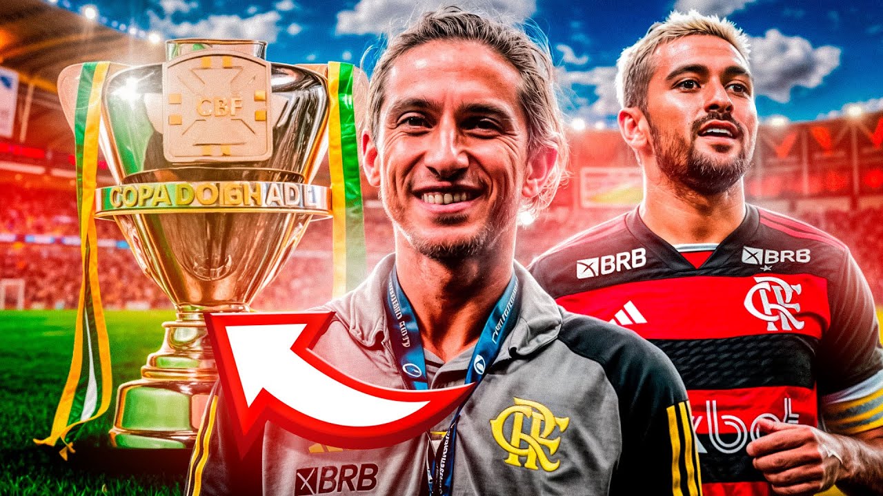 JOGUEI A COPA DO BRASIL COM O NOVO FLAMENGO DE FILIPE LUÍS !! - PES 2021 com PATCH 100% ATUALIZADO