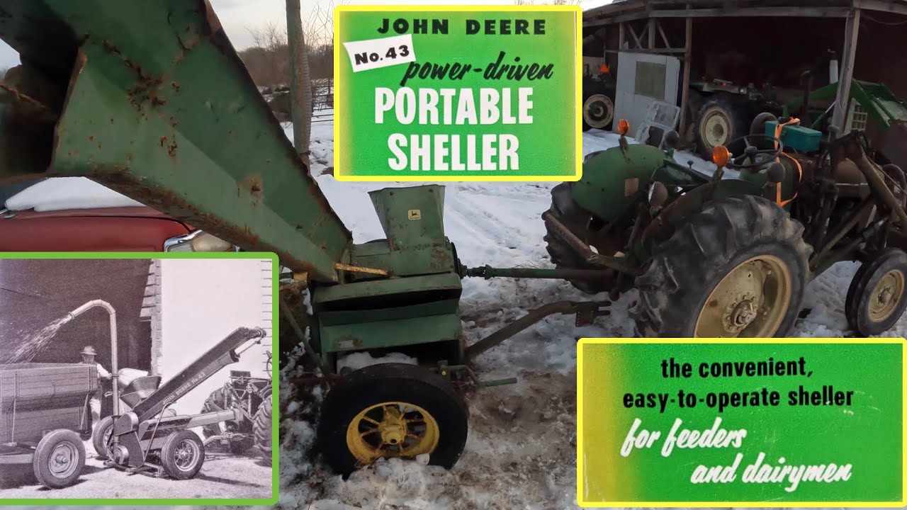 JOHN DEERE 43 Corn Sheller GETS SOME repair