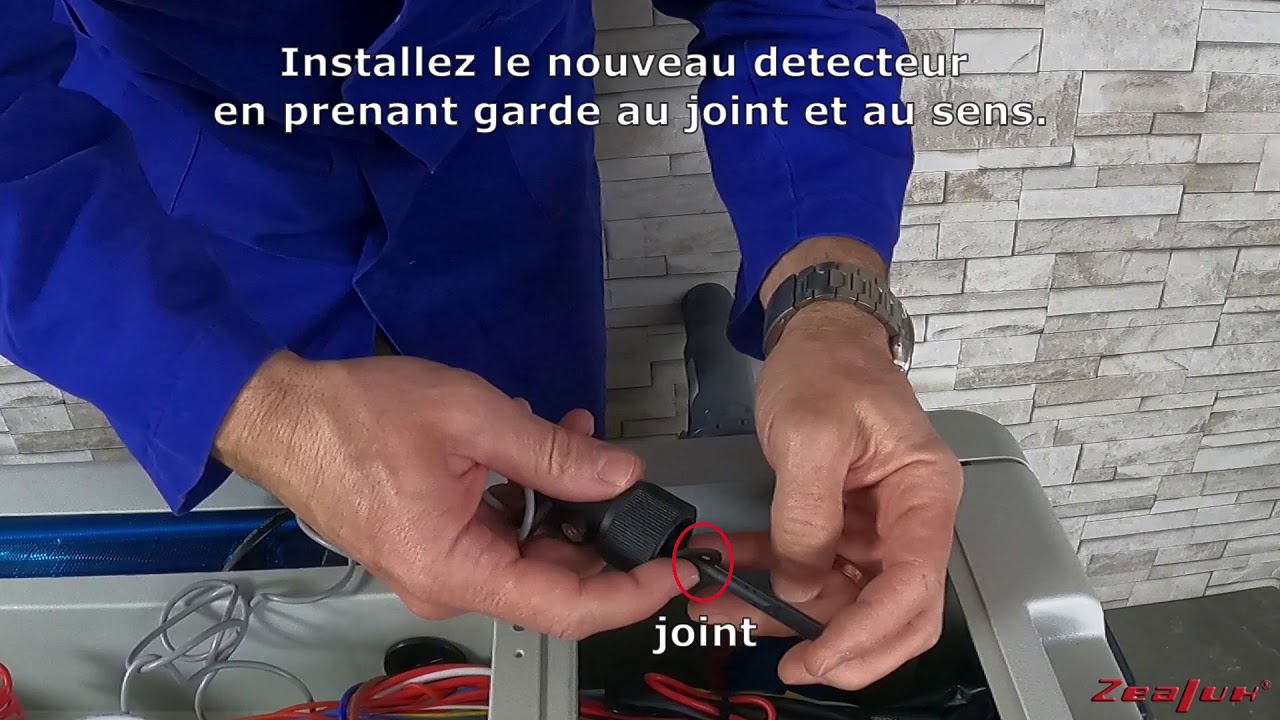 Detecteur de débit PAC INVERTER: remplacement 1/3