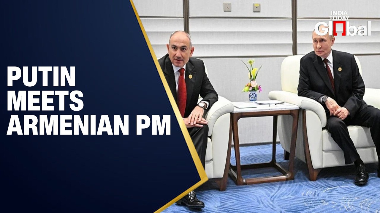 LIVE: Putin Hosts Armenian PM Pashinyan at Kremlin | Russia-Armenia Talks