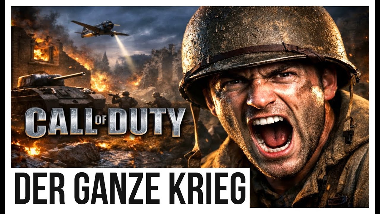 An allen Weltkriegsfronten | Call of Duty | Full Game Deutsch