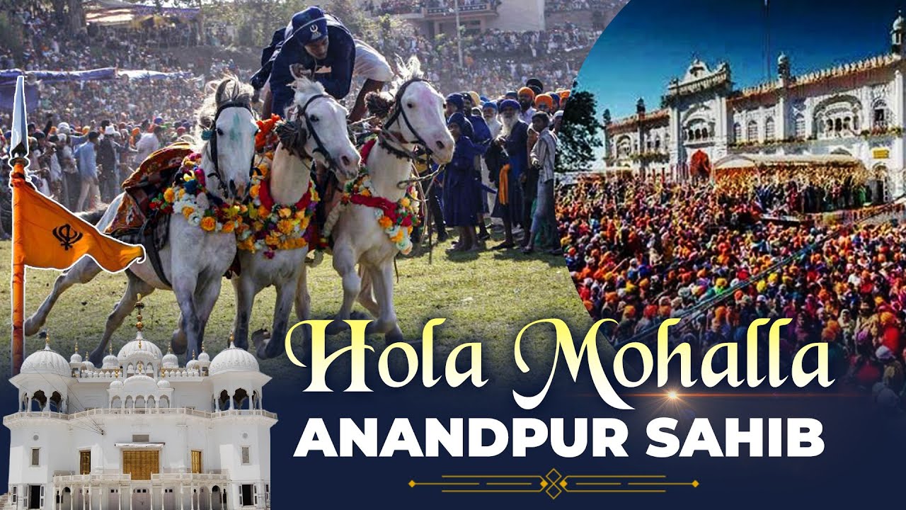 LIVE: Hola Mohalla Anandpur Sahib| Hola Mohalla celebration in Gurdwara Takht Shri kesgarh Sahib