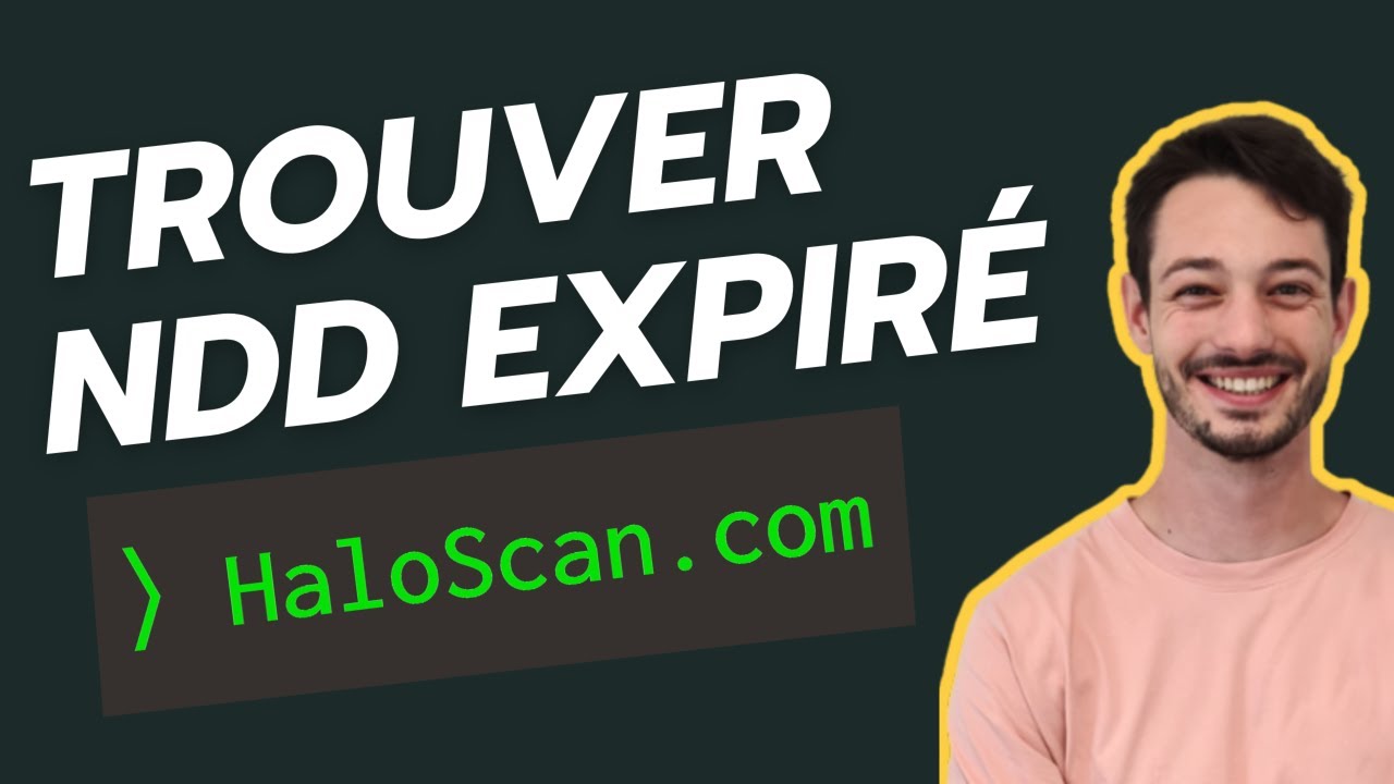 Trouver des Noms de Domaines Expirés avec Haloscan pour moins de 10€ 😲