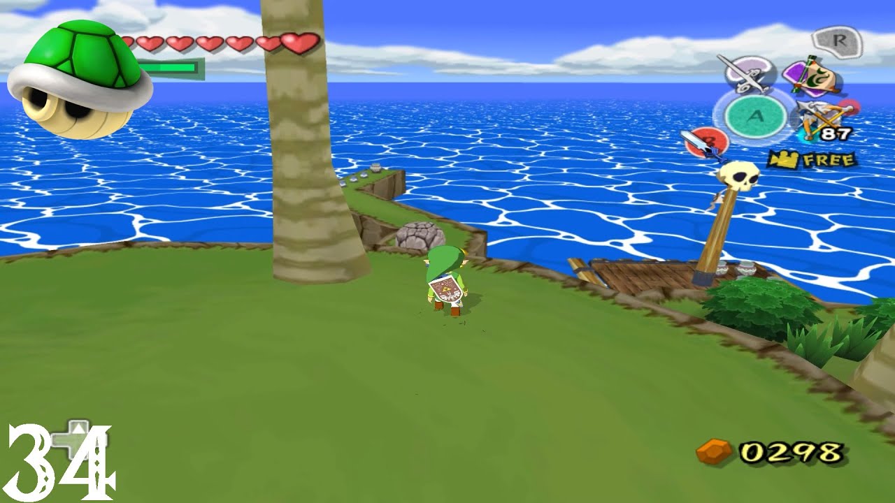 Legend Of Zelda The Wind Waker Ep 34 - Bomb Island