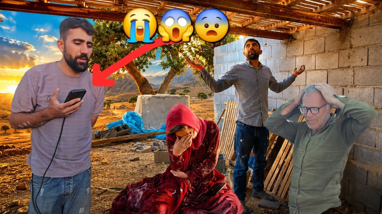 💥Arash faced a deadly threat... The nomads' dream home turned into fear 💔🏔️