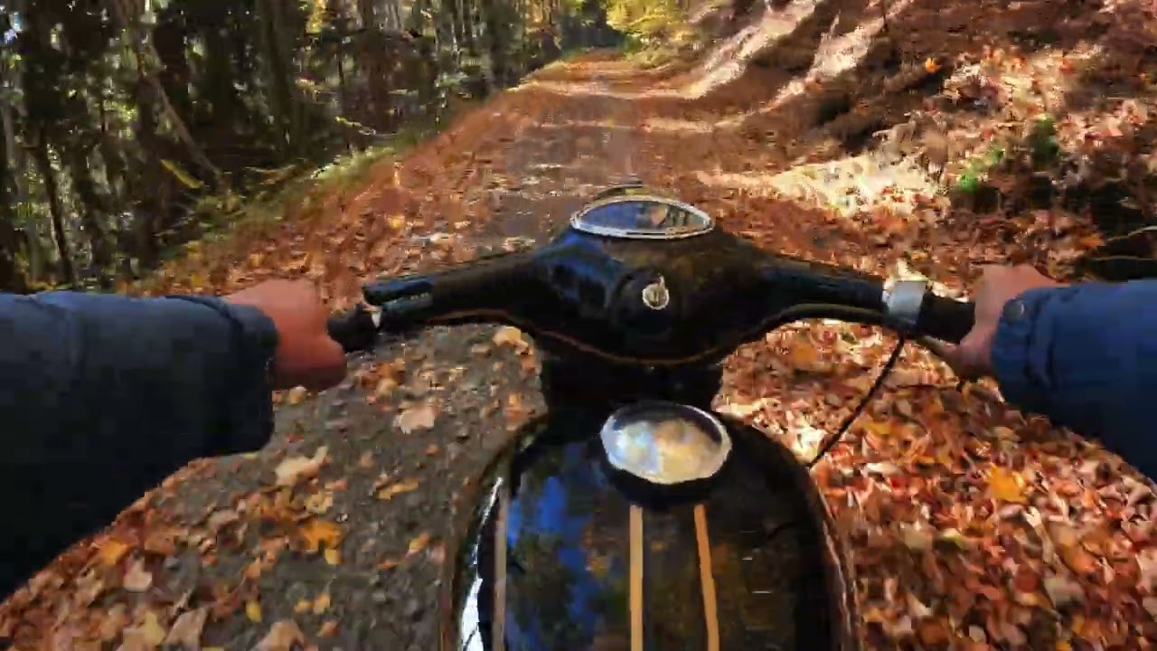 Jawa 250/559 1963 Podzimní jízda..Jawa ride