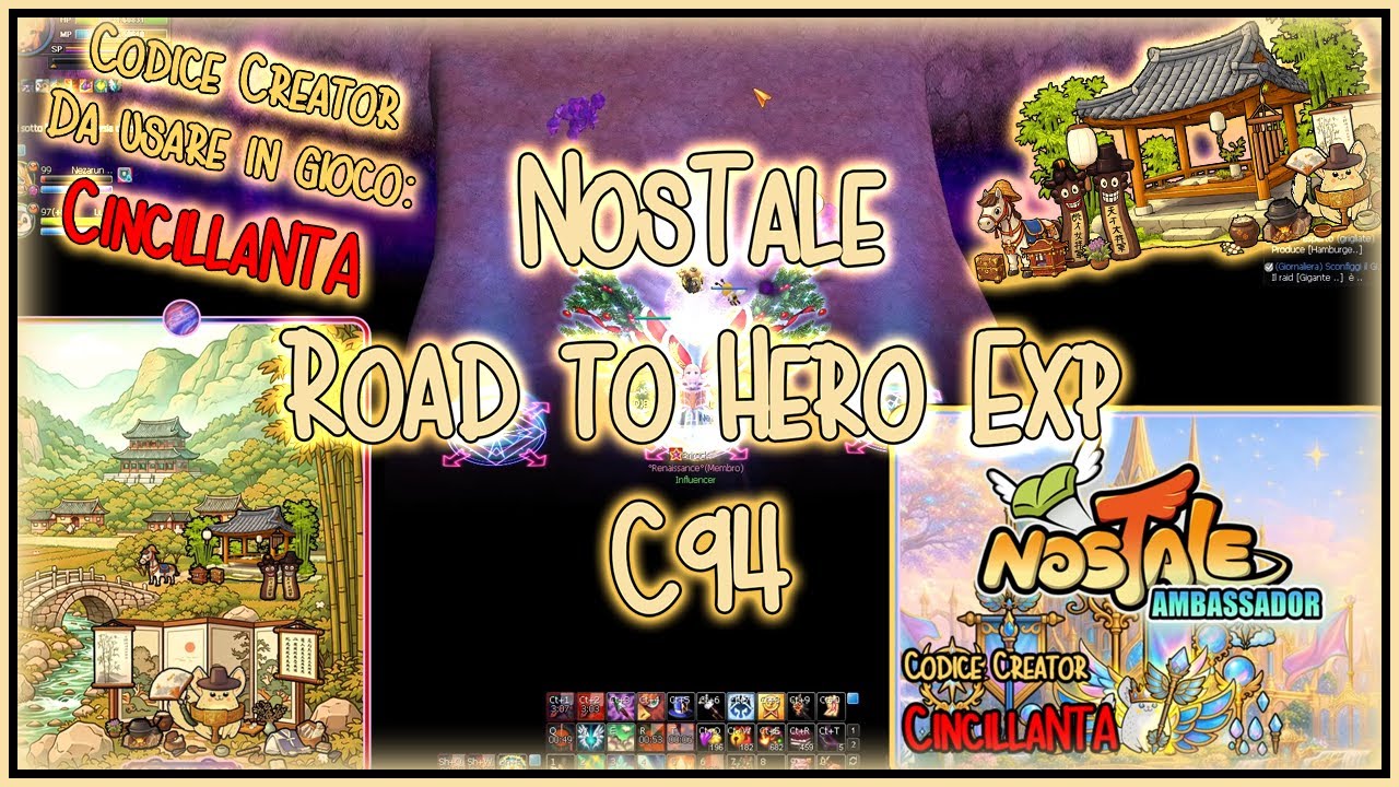 NosTale - Road to Hero Exp - Livello Eroe C94 - Champion Level C94
