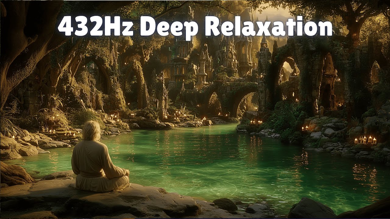 Deep Relaxation Meditation Music | Peaceful 432Hz Ambient Calm