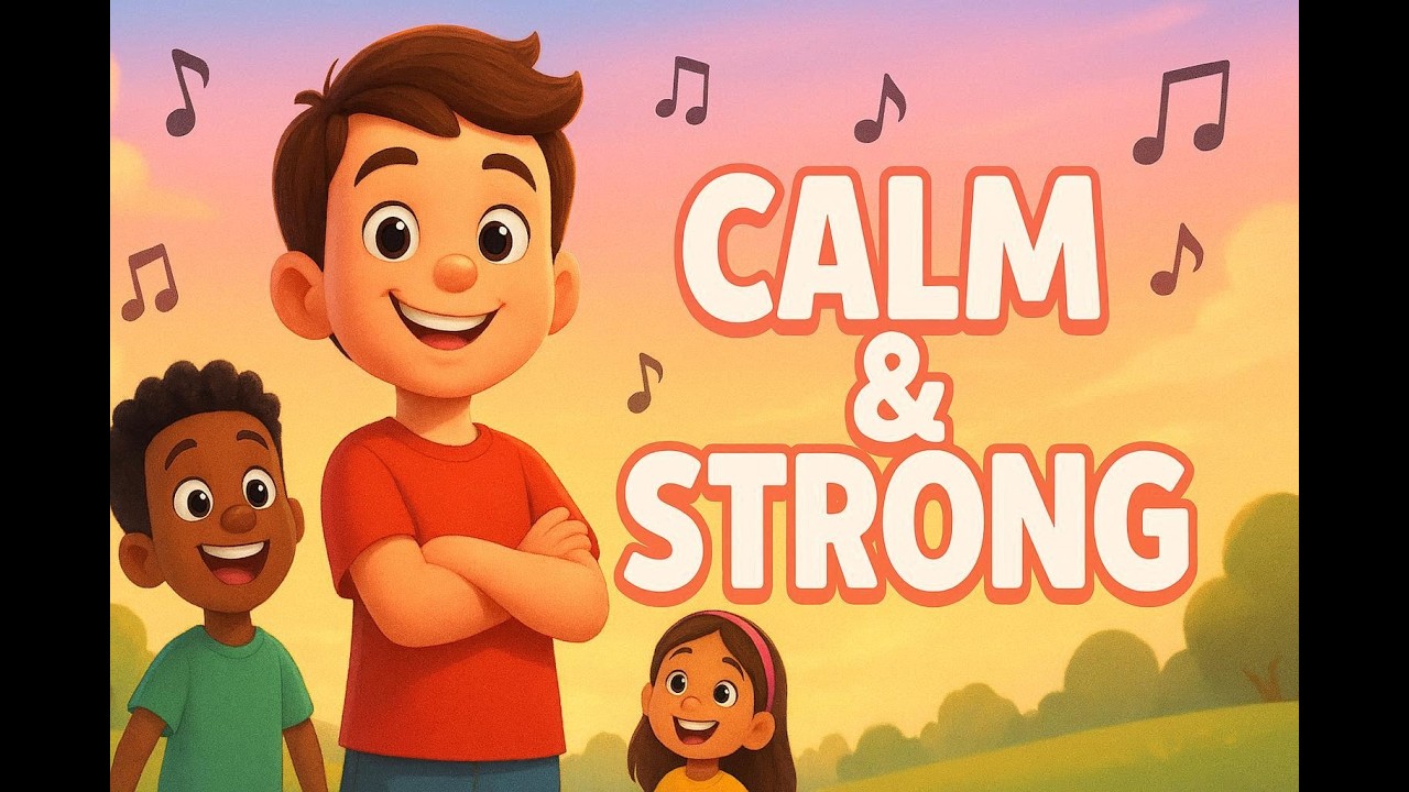 Feeling Overwhelmed? 💛 Christian Kids Song for Peace & Strength (John 14:27)