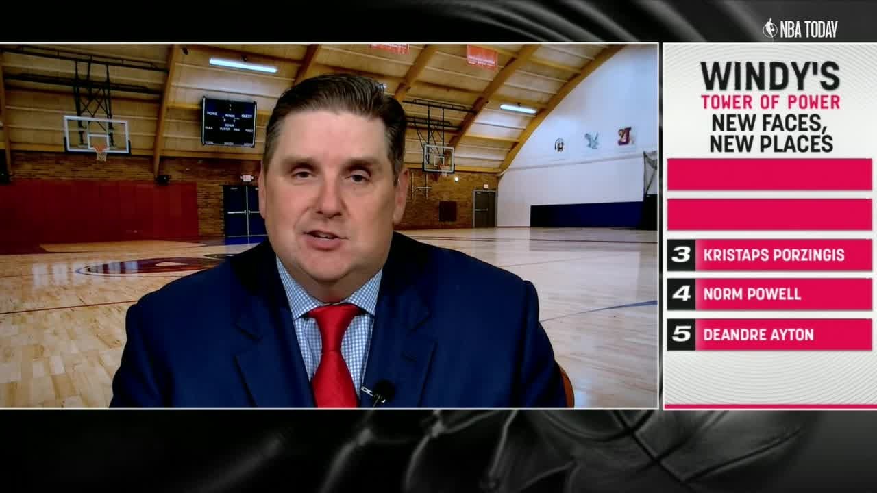 НОВЫЕ ЛИЦА В НОВЫХ МЕСТАХ 👀 Башня силы Винди для игроков новых команд | NBA Today