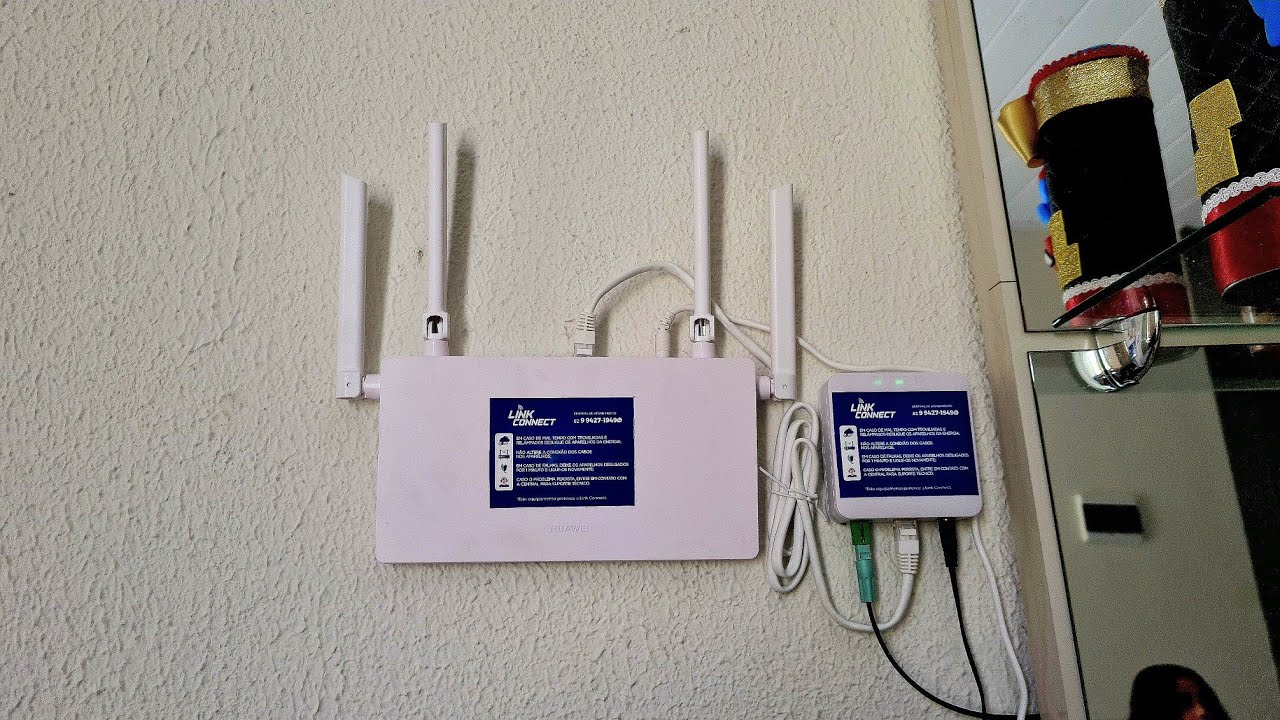 400-MEGA #wifi6  Instalação Fibra Óptica!