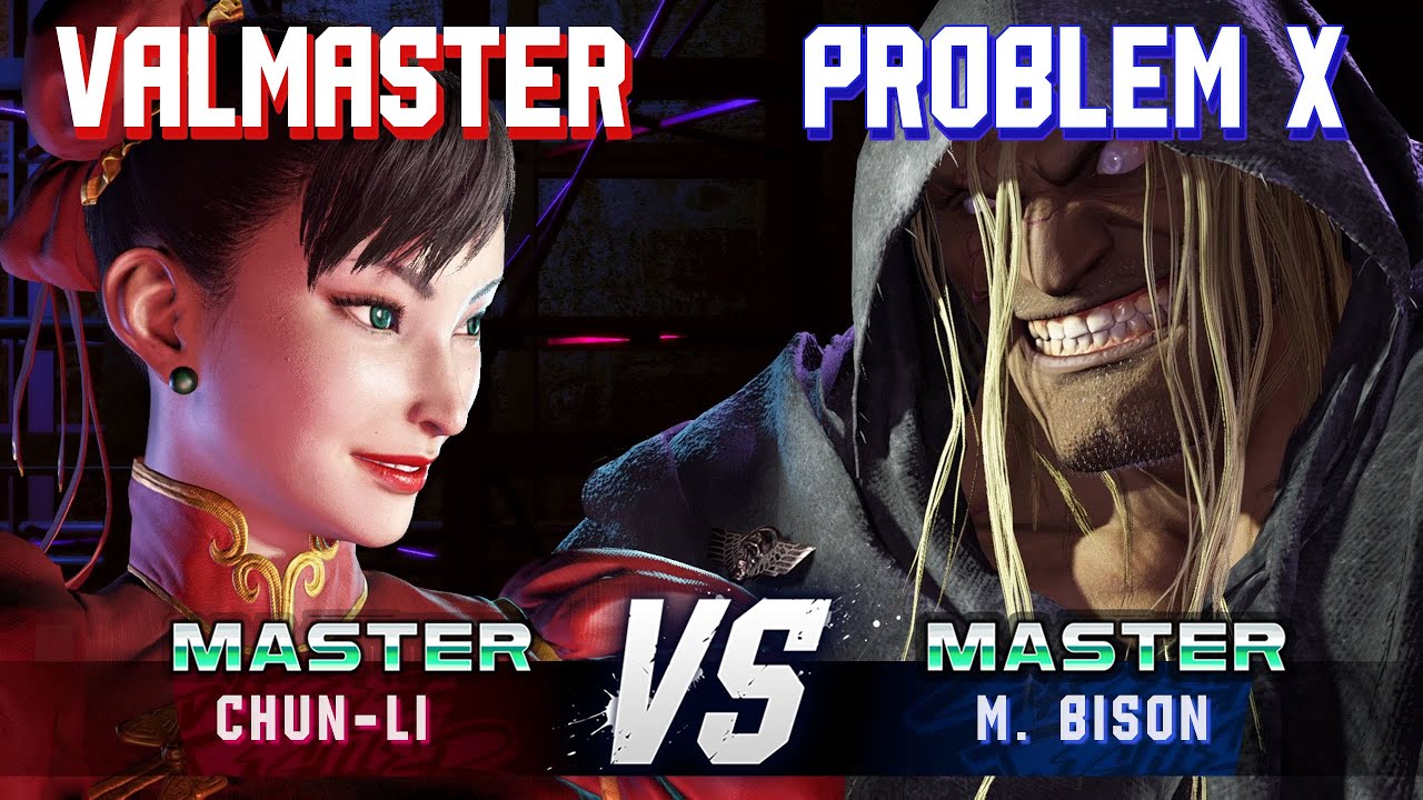 SF6 ▰ VALMASTER (Chun-Li) vs PROBLEM X (M.Bison) ▰ High Level Gameplay