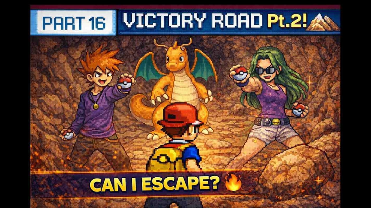 Can I Survive Victory Road Part 2? 🔥 | Pokémon Fire Red