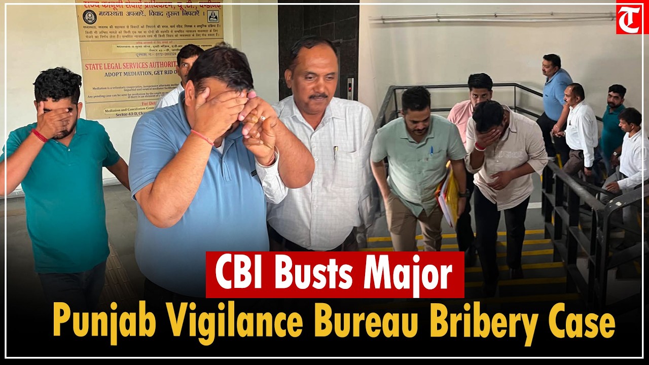 CBI Produces Three Accused In Court In Punjab Vigilance ₹20 Lakh Bribery Case